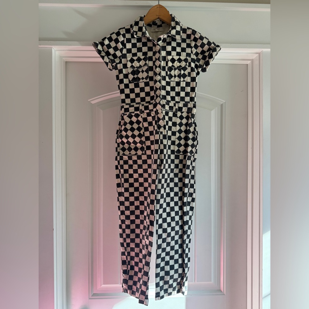 Roolee check overalls